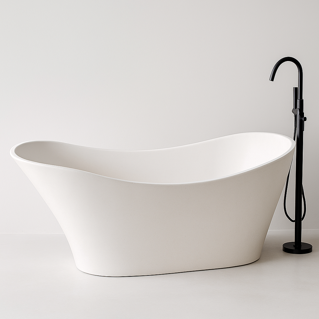 Serene Crest Freestanding Soaking Tub