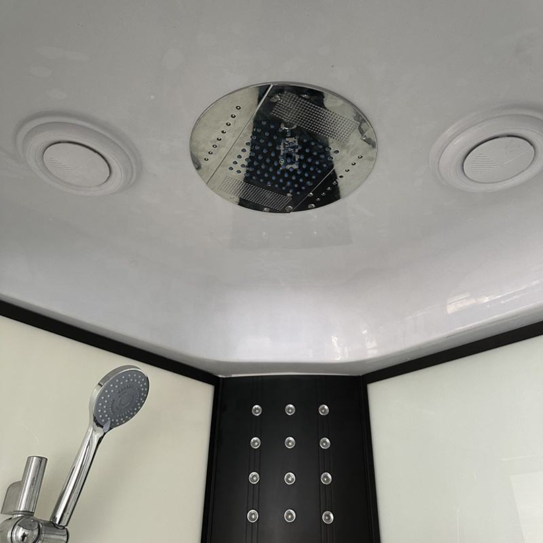 AquaLuxe HaloCurve Steam Shower