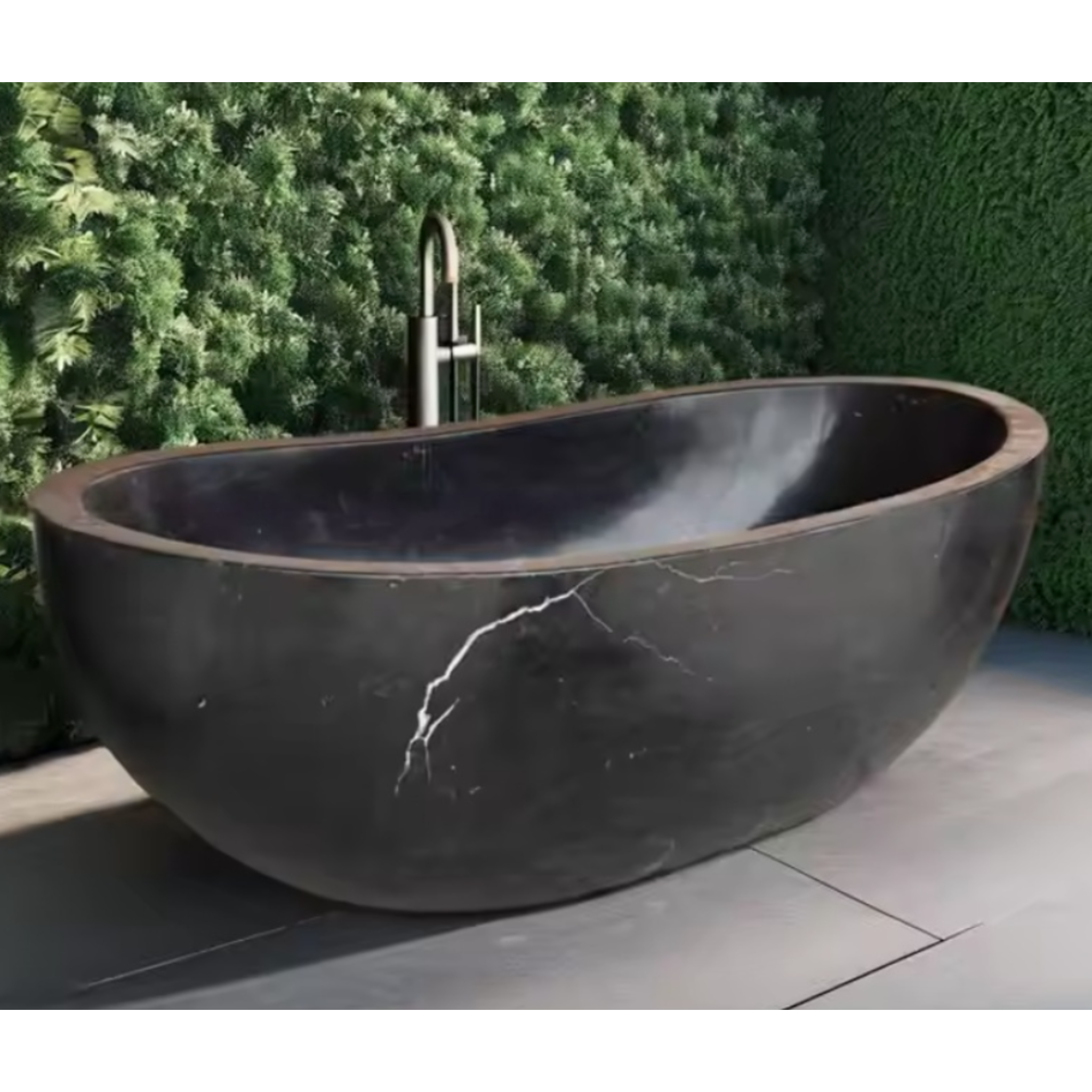 Eclipse Carve Stone Bath