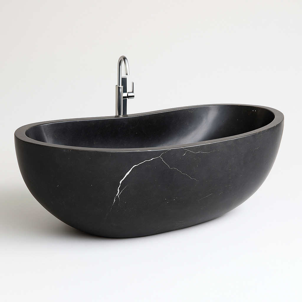 Eclipse Carve Stone Bath